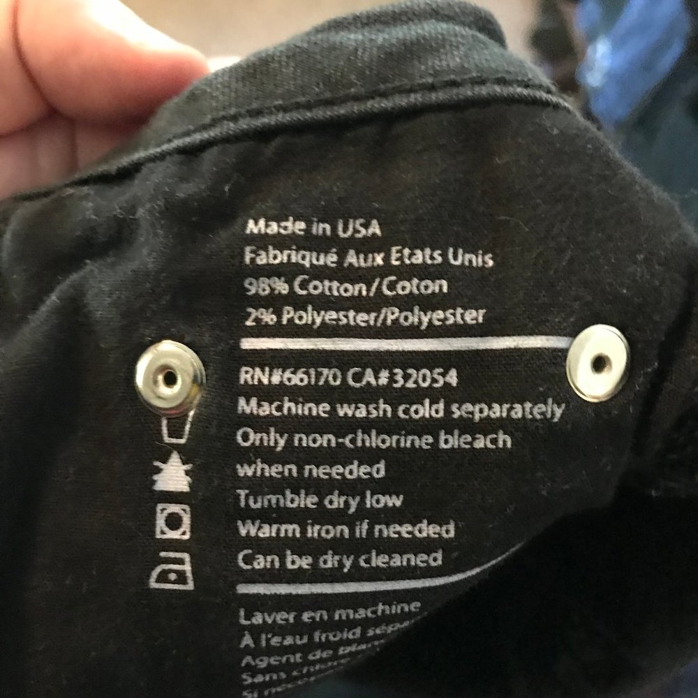 BDG black shortie jean shorts - Picture 3 of 5